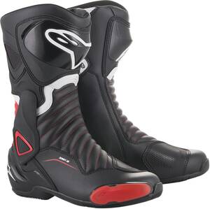 ALPINESTARS (road) SMX-6 V2 túrázáshoz csizma BLACK/RED 44 Utcai és gyorsasági sport cipő