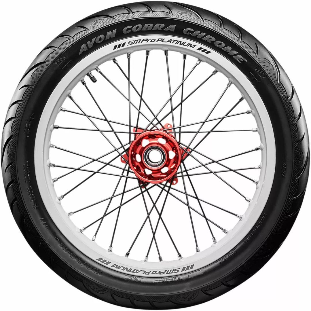 Avon 638167 Cobra Chrome AV91 megerősített gumiabroncs Motorkerékpár gumiabroncs 4