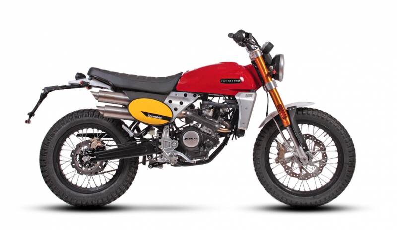 FANTIC CABALLERO SCRAMBLER 125 MY22 FANTIC motorkerékpár 0