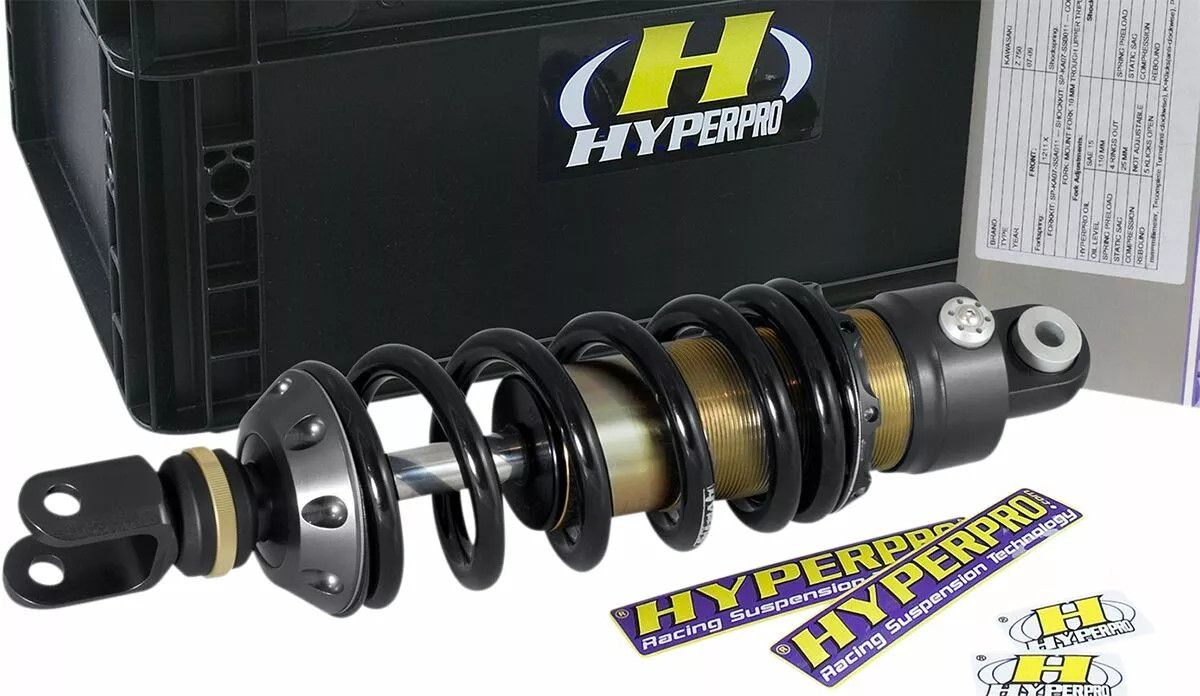 Hyperpro HDSF-0AA Softail teljesen állítható lengéscsillapítók Lengéscsillapító hátra 1