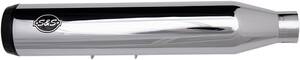 S&S CYCLE Grand National EC euro 4 Slip-On kipufogódobok Chrome/Chrome Kipufogó dob - Slip On