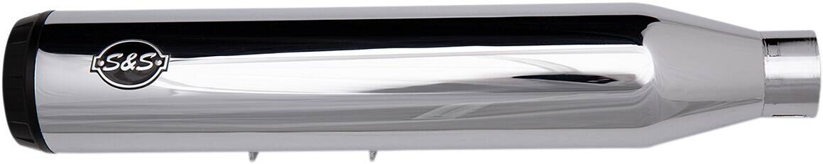 S&S CYCLE Grand National EC euro 4 Slip-On kipufogódobok Chrome/Chrome Kipufogó dob - Slip On 0