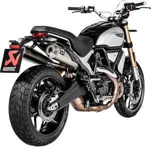 AKRAPOVIC kipufogódob TI Ducati SBLR 11 Kipufogó dob - Slip On