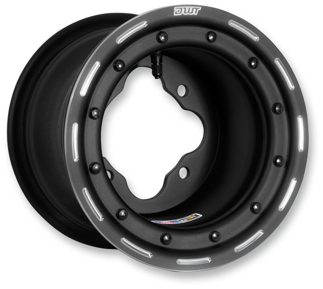 Dwt douglas wheel kerék hátsó G3 9X8 4/110 3N+5N alumínium kettõs BEADLOCK POWDER-COATED fekete Motorkerékpár és Quad Kerék 0