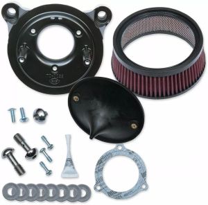 S&S CYCLE 170-0301B Super Stock™ Stealth légtisztító készlet Levegőszűrő alkatrészek, légszűrők