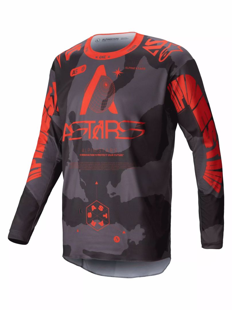 Alpinestars 3760925-9188-M Racer Hollow Jersey Mez 0