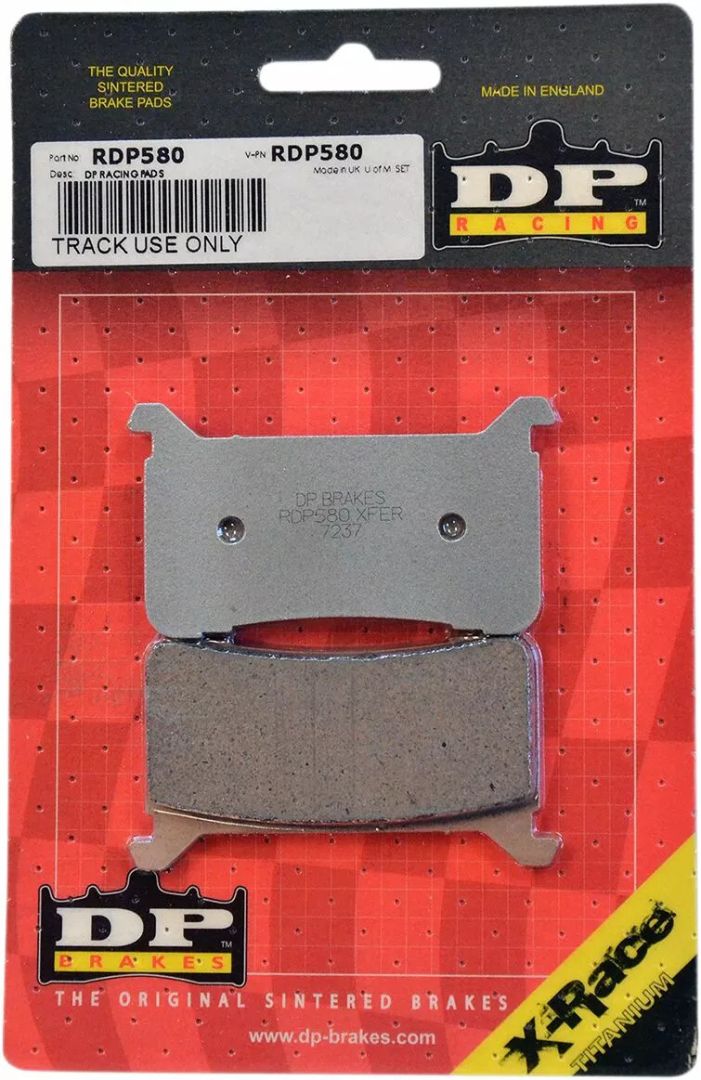 Dp brakes RDP580 RDP X-Race titán szinterezett fékbetétek Fékbetét 1