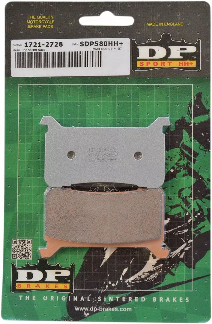 Dp brakes SDP580HH+ SDP Sport HH+ szinterezett fékbetétek Fékbetét 1