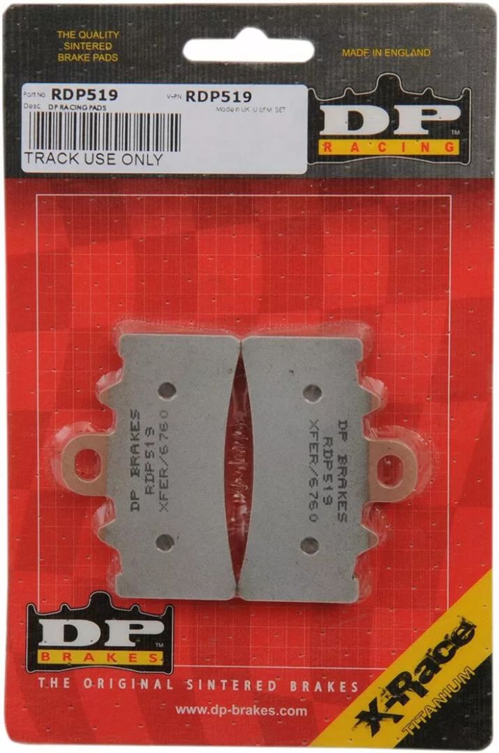 Dp brakes RDP519 RDP X-Race titán szinterezett fékbetétek Fékbetét 1