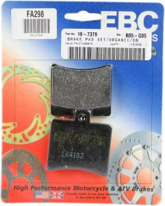 Ebc FA298 Organic Base "FA" Fékbetétek Fékbetét 1