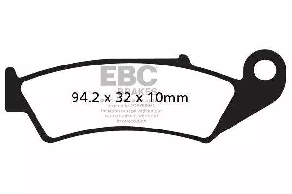Ebc FA143 Organic Base "FA" Fékbetétek Fékbetét 1