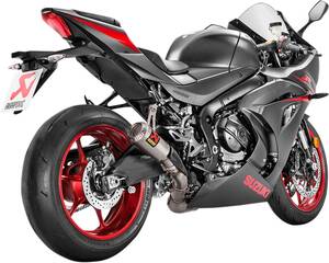 AKRAPOVIC SLIP-ON vonal kipufogódob titán Kipufogó dob - Slip On
