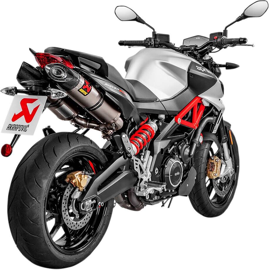 AKRAPOVIC SLIP-ON vonal kipufogódob titán Kipufogó dob - Slip On 0