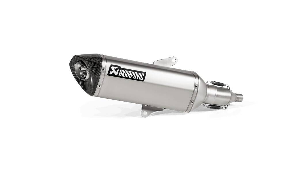AKRAPOVIC SLIP-ON vonal kipufogódob rozsdamentes acél karbon vég sapka Kipufogó dob - Slip On 0