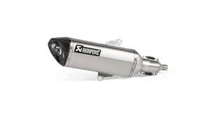 AKRAPOVIC SLIP-ON vonal kipufogódob rozsdamentes acél karbon vég sapka Kipufogó dob - Slip On