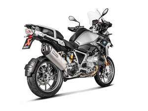 AKRAPOVIC SLIP-ON vonal kipufogódob titán BMW R1250GS Kipufogó dob - Slip On