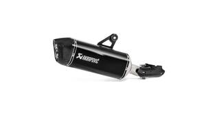 AKRAPOVIC SLIP-ON vonal kipufogódob fekete titán R1250GS Kipufogó dob - Slip On