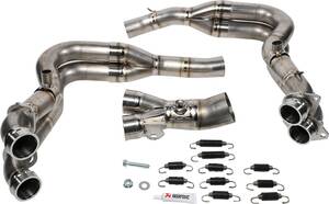 AKRAPOVIC választható leömlõ titán Kipufogó leömlők és összekötő csövek
