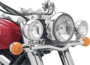 Cobra acél LIGHTBAR reflektor készlet krómozott Fényszóró, helyzetjelző