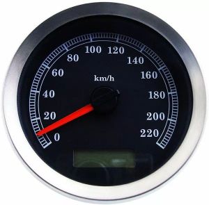 Drag specialties 83101B 4” programozható elektronikus sebességmérő Sebességmérő és fordulatszámmérő