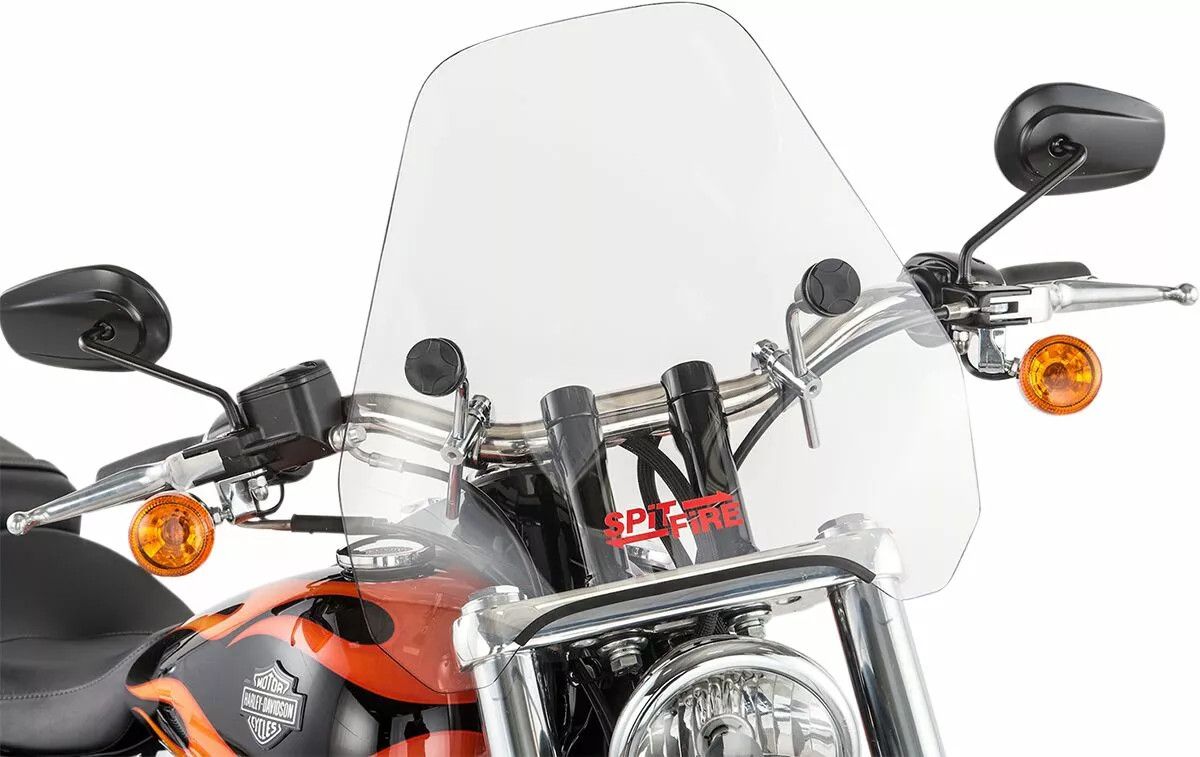 Slipstreamer S-06-CHR-C S-06 Spitfire Sport Shield Szélvédő, plexi, fejidom 0