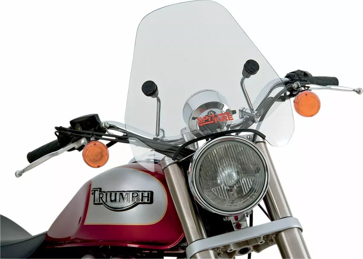 Slipstreamer S-06-CHR-C S-06 Spitfire Sport Shield Szélvédő, plexi, fejidom 1