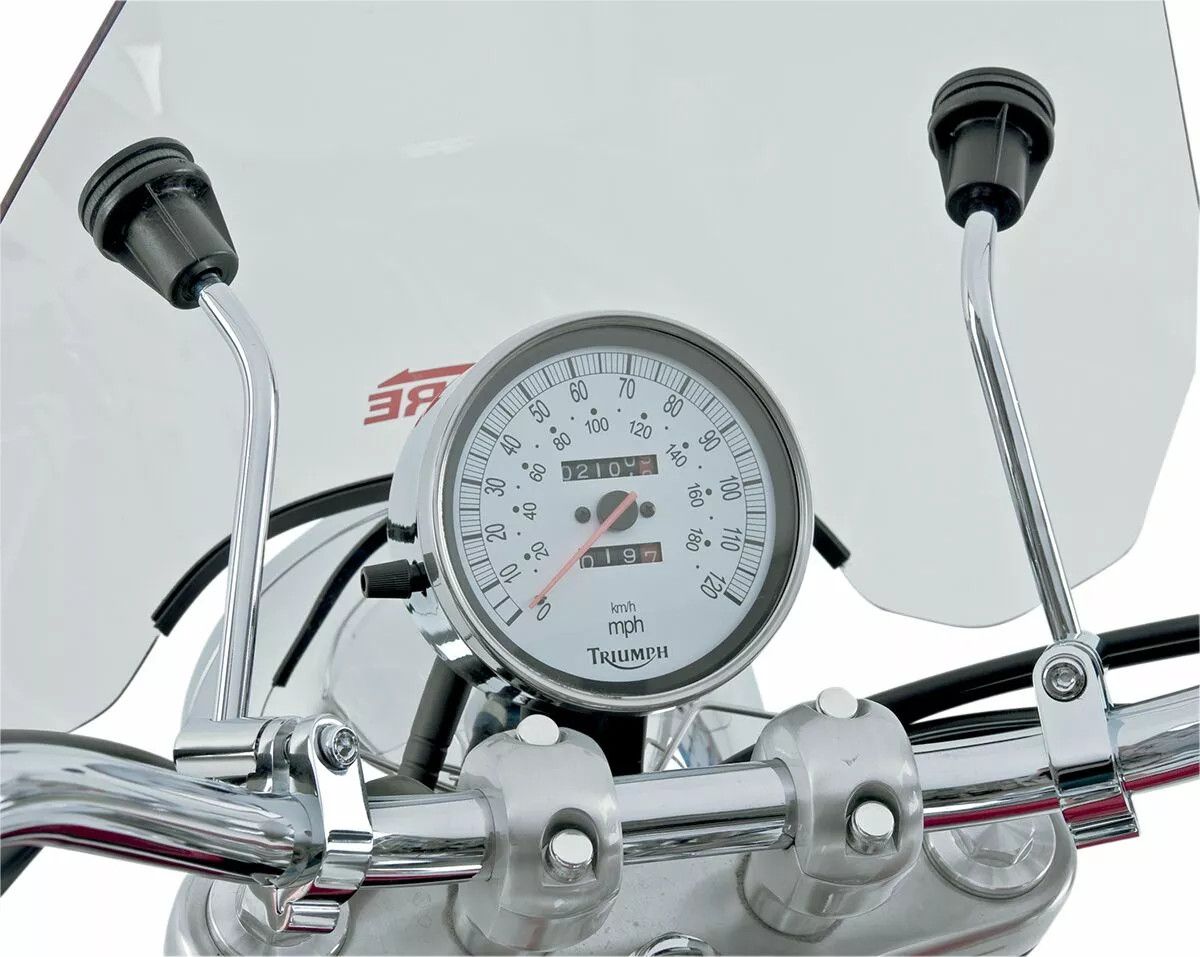 Slipstreamer S-06-CHR-C S-06 Spitfire Sport Shield Szélvédő, plexi, fejidom 2