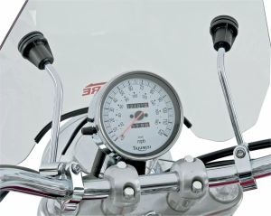 Slipstreamer S-06-CHR-C S-06 Spitfire Sport Shield Szélvédő, plexi, fejidom 2