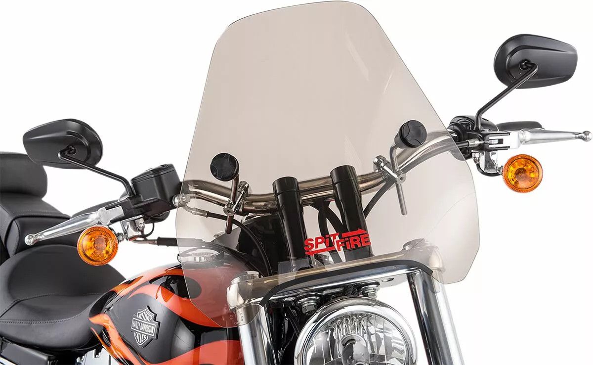 Slipstreamer S-06-CHR-T S-06 Spitfire Sport Shield Szélvédő, plexi, fejidom 0
