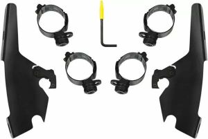 Memphis shades hd MEB2044 Batwing Fairing Trigger-Lock szerelőkészlet Szélvédő és karosszéria rögzítő alkatrész