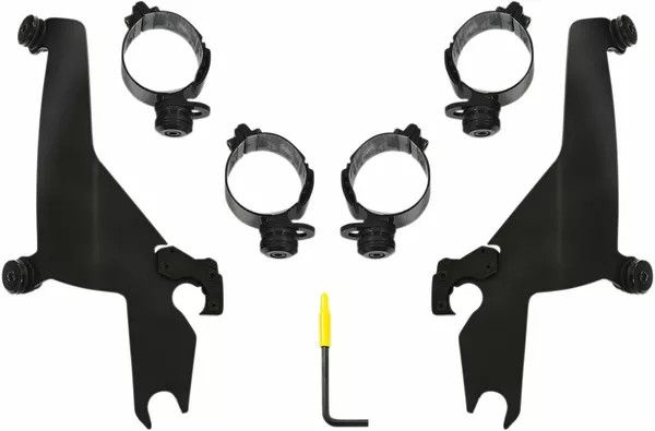 Memphis shades hd MEB2047 Sportshield trigger-zár teljes Mount Kit Szélvédő és karosszéria rögzítő alkatrész 0