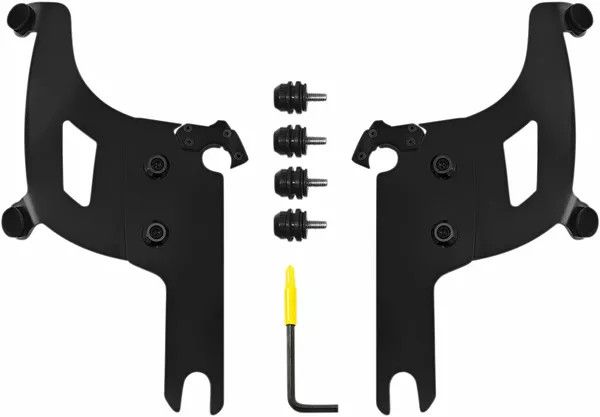 Memphis shades hd MEB2042 BULLET FAILS TRIGGER-LOCK HARDWARE KI Szélvédő és karosszéria rögzítő alkatrész 0
