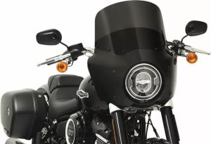 Memphis shades hd MEM7421 Road Warrior Fairing Szélvédő, plexi, fejidom