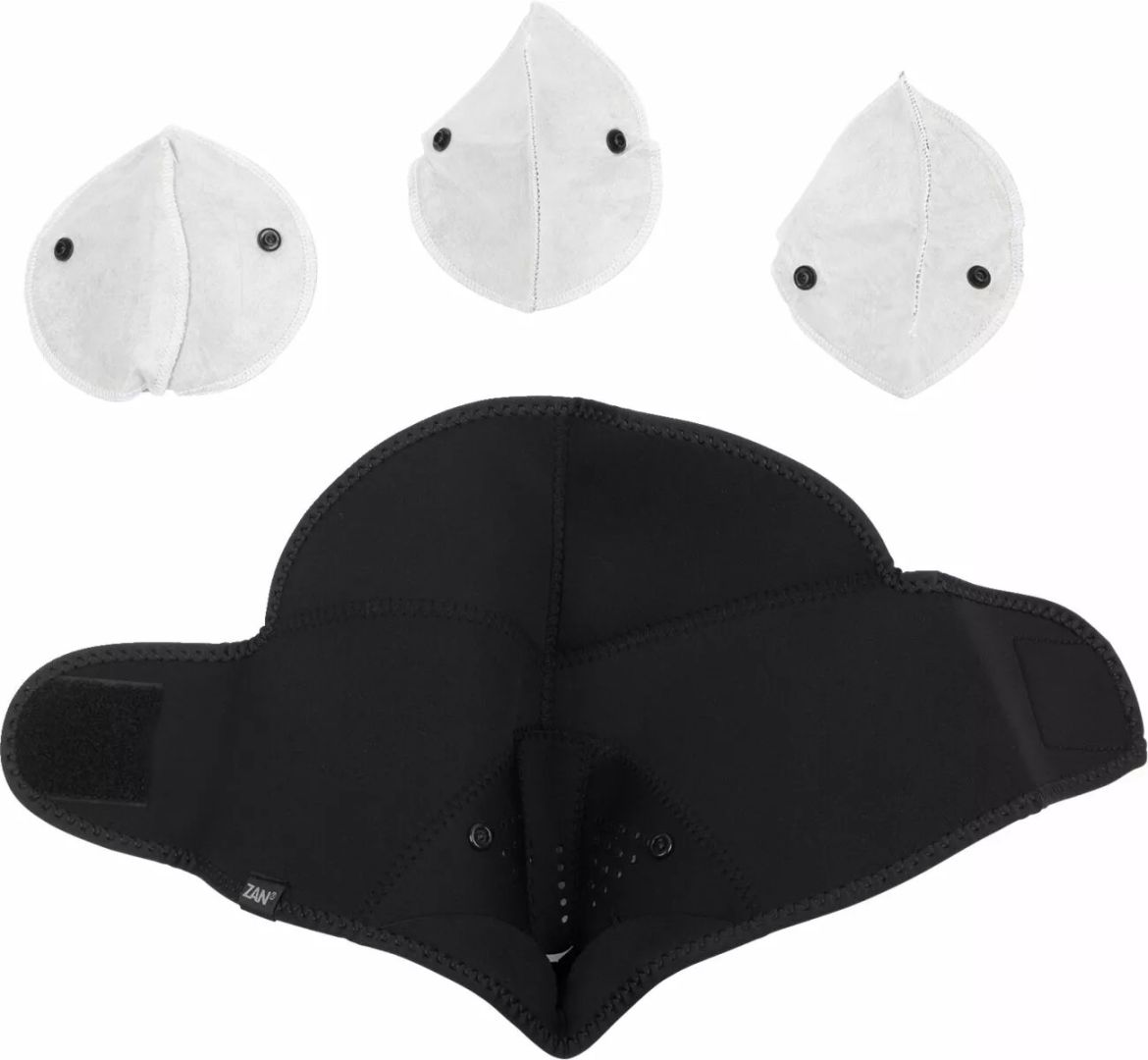 Zan headgear WNX417H3 3-panel Neo-X neoprén arcmaszk Motoros maszk, arcvédő, sapka és sál 1