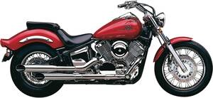 Cobra kipufogó rendszer classic Deluxe SLASH vágás krómozott Teljes kipufogórendszer