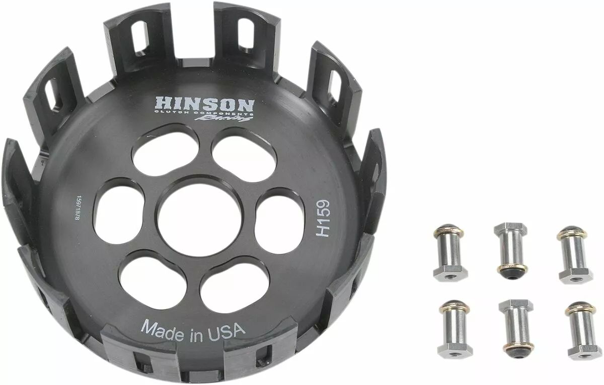Hinson racing H159 BilletProof tengelykapcsoló kosár Kuplung lamellák, bowdenek, hidraulikák és robogó kuplung 0