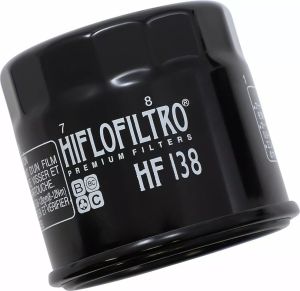 Hiflofiltro HF138 olajszűrő Motorblokk alkatrész