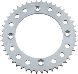 Jt sprockets JTR831.46 hátsó csere lánckerék 46 fogak 428 PITCH természetes C49 magas karbon acél Lánckerék