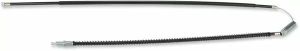 Parts unlimited-cables 54011-087 fekete vinil tengelykapcsoló kábel Bowden és huzal