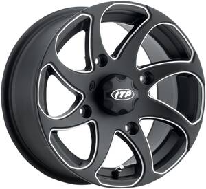 ITP TWISTER 14X7 4/110 fekete Motorkerékpár és Quad Kerék