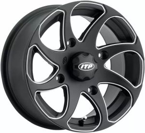 ITP 1422329727BL Twister® Directional Wheel Motorkerékpár és Quad Kerék