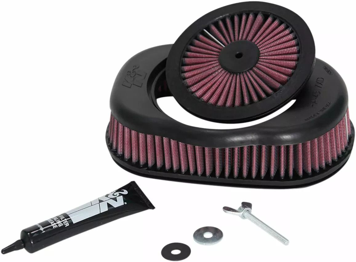 K & N HA-4517XD Xstream sorozatú motocross nagy átfolyású légszűrő Levegőszűrő alkatrészek, légszűrők 0