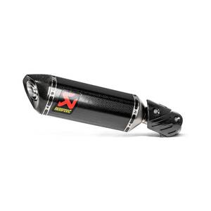 AKRAPOVIC SLIP-ON vonal kipufogódob karbon ZX6R Kipufogó dob - Slip On