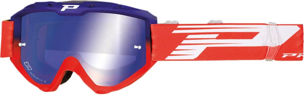 Pro grip szemüveg RIOT BLUE/RED Motokrossz szemüveg 0