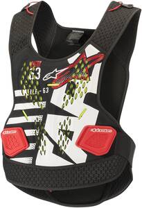 Alpinestars(mx) ROOST védõ SEQ BWR XL/2X Gerincvédő, protektoring, protektormellény