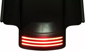 Custom dynamics PB-TRI-3-RED Kettős intenzitású LED TriBar hátsó lámpa Kiegészítő lámpa, irányjelző 1