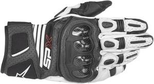 ALPINESTARS (road) kesztyû SPX AC V2 BK/WT L Motoros kesztyű - utcai motorozáshoz