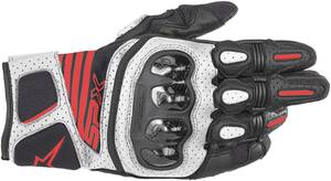 ALPINESTARS (road) kesztyû SPX AC V2 B/W/R XL Motoros kesztyű - utcai motorozáshoz