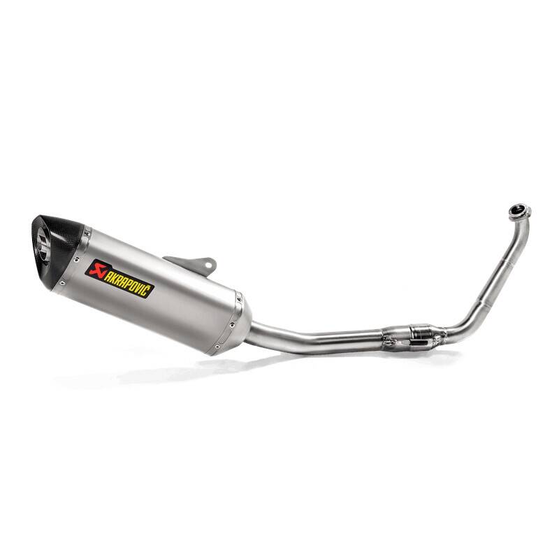 AKRAPOVIC verseny vonal teljes rendszer rozsdamentes acél & karbon Teljes kipufogórendszer 0