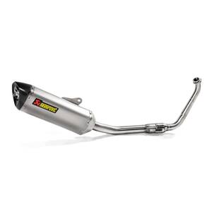 AKRAPOVIC verseny vonal teljes rendszer rozsdamentes acél & karbon Teljes kipufogórendszer